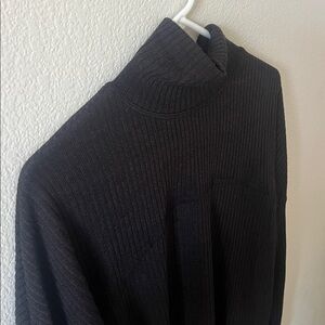 SHEIN Women's Black Turtleneck Sweater